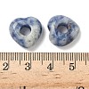 Natural Blue Spot Jasper European Beads G-C252-01B-3
