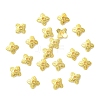 20Pcs Brass Bead Caps KK-YW0003-55G-1