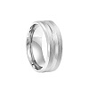 Grooved Stainless Steel Finger Rings for Men WG2ADDA-14-2