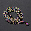 304 Stainless Steel Rope Chain Necklaces NJEW-T012-03-46-Q-2