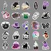 50Pcs Witch PET Waterproof Stickers PW-WG8E80E-01-4