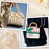 5Pcs 5 Colors PU Imitation Leather Bag Bottoms FIND-CL0001-87B-6