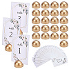 25Pcs Wood Name Card Clip AJEW-GO0005-15-1