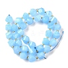 Natural Quartz Dyed Beads Strands G-U023-A02-01-3