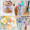 3 Rolls 3 Colors Polyester Organza Ribbon PAAG-CY0001-03B-5