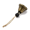 Iron Bell Hanging Ornaments HJEW-JM02439-4