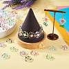 48Pcs 6 Colors Transparent Plastic Bead Frame KY-TA0001-26-7