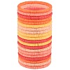 Polymer Clay Heishi Surfer Stretch Bracelets Set BJEW-SW00126-1