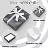 12Pcs 2 Colors Cardboard Paper Jewelry Set Boxes CBOX-FS0001-03-2