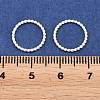 Brass Soldered Closed Jump Rings KK-K253-15E-03S-3