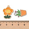 Alloy Enamel Pendants ENAM-MSMC001-13G-3