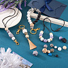 DIY Beaded Keychain Bracelet Making Kit DIY-TA0004-23-27