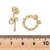 SHEGRACE Brass Toggle Clasps XGRQ5S543-850-G-3