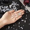 Biyun 300Pcs 9 Style Electroplate Glass Beads Strands EGLA-BY0001-01-20