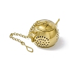 Teapot Shape Loose Tea Infuser AJEW-G045-06G-2