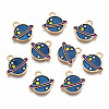 Alloy Enamel Charms ENAM-S126-009-RS-1