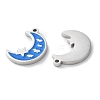 304 Stainless Steel Enamel Charms STAS-M102-21P-01-2