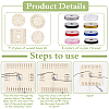 8 Rolls 8 Colors Nylon Thread for Jewelry Making DIY-FG0006-87-4