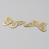 Brass Filigree Pendants FIND-WH0110-644D-1