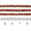 Synthetic Green Goldstone Beads Strands G-L581A-004B-01-3