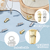 12Pcs 2 Colors Brass Pendants KK-HS0001-45-4