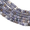 Natural Tanzanite Beads Strands GG-CBA55C5-02-3