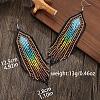 Fashionable Long Tassel Dangle Earrings MW1277-4