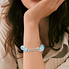 6Pcs Adjustable 304 Stainless Steel Wire Cuff Bangle Making MAK-BBC0001-24A-P-6