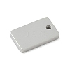 304 Stainless Steel Mirror Polished Finish Stamping Blank Tag Charms STAS-D365-07P-2