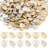 200Pcs 2 Colors CCB Plastic Beads CCB-PA0001-20-1