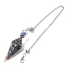 Resin Cone Pointed Dowsing Pendulums GG-CBA040B-03P-2