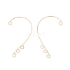 316 Stainless Steel Ear Cuff Findings X-STAS-H148-01G-2