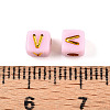 Plating Acrylic Beads OACR-N140-01D-V-3
