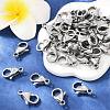 Tarnish Resistant 304 Stainless Steel Lobster Claw Clasps STAS-AB16-6