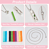 2Pcs 2 Styles Anti-Tarnish Stainless Steel Mini Hollow Column Perfume Bottle Necklaces NJEW-DR0001-02A-3