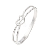 304 Stainless Steel Hinged Bangles for Women BJEW-F527-02P-4