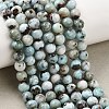 Natural Larimar Beads Strands GG-CBA19D6-A01-6mm-1