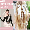 30Pcs 3 Styles Bowknot Polyester Ornament Accessories DIY-SP0004-78-4