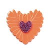 Opaque Acrylic Pendants SACR-A004-01A-1