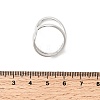 5Pcs 304 Stainless Steel Open Cuff Rings for Women RJEW-K313-07P-5