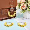 16mm Round Sport Ball Wooden Beaded Embellishments FIND-WH20003-42A-4