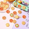 30Pcs 5 Styles Resin Imitation Pizza RESI-CJ0005-27-6