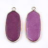 Natural White Jade Pendants G-T112-23G-2