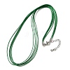1MM Waxed Cord 5-Strand Necklace Making MAK-C005-01L-1
