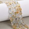 Raw Rough Natural White Topaz Beads Strands G-D101-A15-1