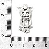 Tibetan Style Alloy Pendant Rhinestone Settings TIBE-Q050-46AS-LF-3