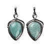 Natural Amazonite Pendants G-F777-01AS-06-1