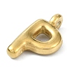 Ion Plating(IP) 304 Stainless Steel Pendants STAS-U033-02G-P-2