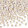 500Pcs Plating Acrylic Beads PACR-TADJ0001-01R-1
