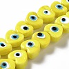 Handmade Evil Eye Lampwork Beads Strands LS-LAMP-E023-07B-04-1